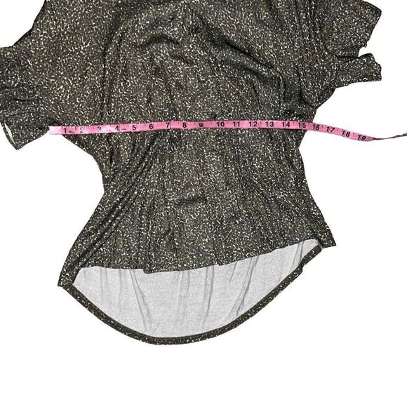 Anthropologie | Anthro Dolan Size XS Mitzi Button-Front Blouse Olive Green - Picture 7 of 8